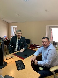Игорь Винников и сенатор Совета Федерации Александр Новьюхов провели рабочую встречу