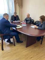 Игорь Винников провёл рабочую встречу в администрации Ханты-Мансийского района
