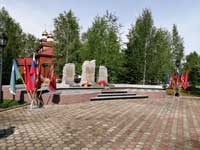 В Угуте обновлён мемориал «Погибшим в Великой Отечественной войне